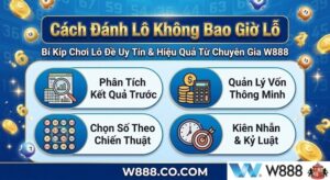 Cách Đánh Lô Không Bao Giờ Lỗ: Bí Quyết Từ Chuyên Gia W888 Cách đánh lô không bao giờ lỗ - Bí kíp chơi lô đề uy tín từ chuyên gia W888